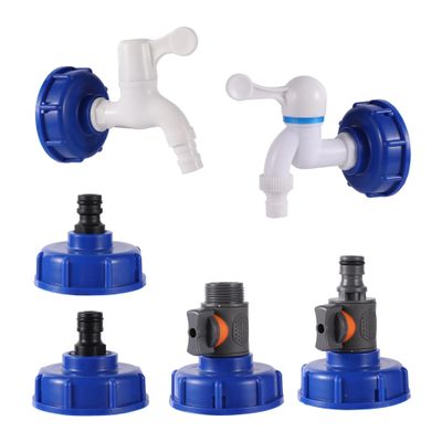 XIOKLM S60 Coarse-Thread IBC Tank Tap Adapter, Type 1