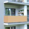 Balcony Privacy Screen 1.1 x 9.8 m, Sand Yellow view 2