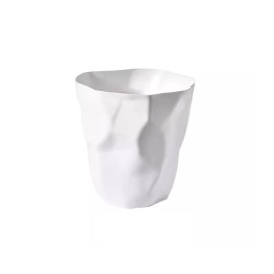 Smart Open-Top Trash Can, 12 L, White, Large
