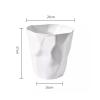Smart Open-Top Trash Can, 12 L, White, Large view 2
