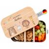 wunderwunsch Personalized Stainless Steel Lunch Box with Name view 1