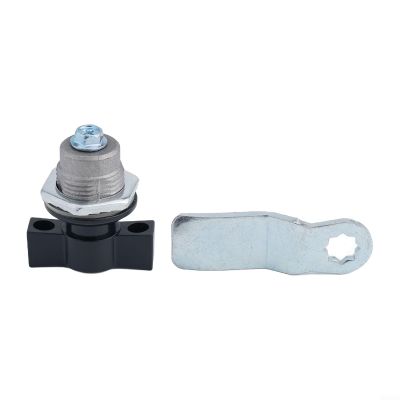 Practical Keyless Cam Lock for Offices, Homes, Schools, and More (Black)