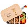 wunderwunsch Personalized Lunch Box, Giraffe Garland, Small view 1