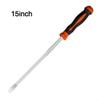 Extended Carbon Steel Slotted Screwdriver, 38.1 cm view 2