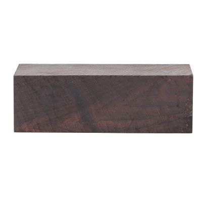 Rectangular Ebony Wood Blank for Carving and Crafts