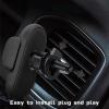 2024 Wireless Charging Car Phone Holder, 15W, Automatic Induction, Yellow view 2