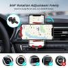 2024 Wireless Charging Car Phone Holder, 15W, Automatic Induction, Yellow view 4