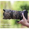 CHASING BIRDS Waterproof Lens Protection Cover for Fujifilm GF 100-200mm F5.6 R LM OIS WR, Reed Camouflage, with 1.4x TC view 2