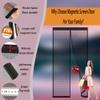 Magnetic Insect Screen Door 40 x 40 cm, Black view 2