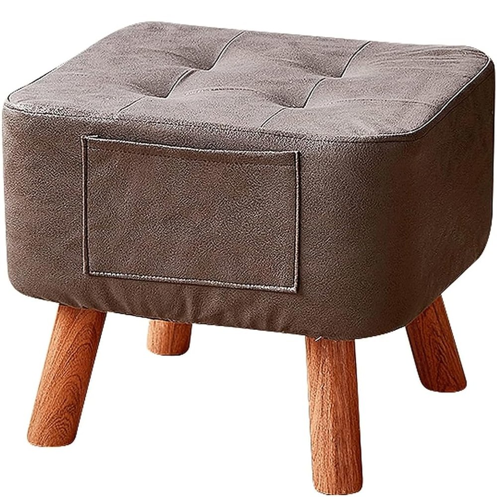 OZLMBERN Small Minimalist Technology-Fabric Footstool