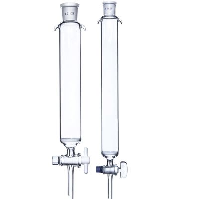 16/22/30/40 mm x 200/300/400 mm 24/29 Glass Sand-Core Chromatography Column (16 x 300 mm, Glass 24/29)