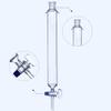 16/22/30/40 mm x 200/300/400 mm 24/29 Glass Sand-Core Chromatography Column (16 x 300 mm, Glass 24/29) view 3
