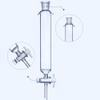 16/22/30/40 mm x 200/300/400 mm 24/29 Glass Sand-Core Chromatography Column (16 x 300 mm, Glass 24/29) view 4