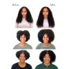 Length and Lock Hair Stretching Nets for Curly Hair, 8-Pack view 2