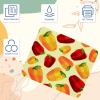 VAPOKF Gaming Mouse Pad, Ripe Bell Peppers Print, Non-Slip Rubber Base, Keyboard Pad, Laptop Desk Mat view 2
