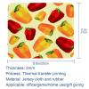 VAPOKF Gaming Mouse Pad, Ripe Bell Peppers Print, Non-Slip Rubber Base, Keyboard Pad, Laptop Desk Mat view 3
