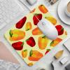 VAPOKF Gaming Mouse Pad, Ripe Bell Peppers Print, Non-Slip Rubber Base, Keyboard Pad, Laptop Desk Mat view 4