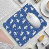 VAPOKF Gaming Mouse Pad, Sleepy Cats with Moon and Stars Print, Non-Slip Desk Mat view 4