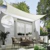 Waterproof Sun Shade Sail for Garden Pavilion, 5.5 x 6 m, White view 2