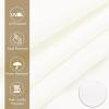 Waterproof Sun Shade Sail for Garden Pavilion, 5.5 x 6 m, White view 3