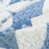 asdchZen 3-Piece Quilted Cotton Bedspread Set for Queen Bed, Green view 3