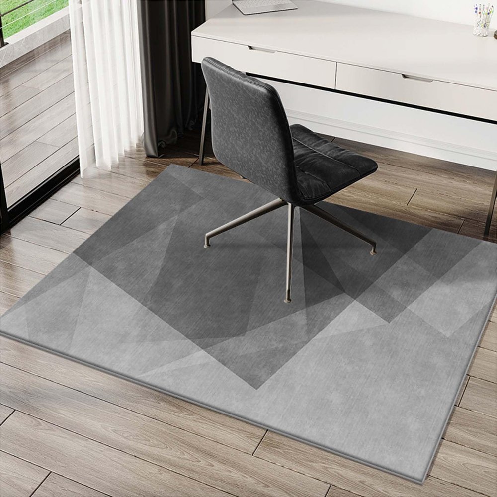 Floor Protection Mat for Hard Floors and Carpets, Gaming and Office Chair Mat, Rectangular, Non-Slip, Scratch-Resistant, 140 x 200 cm
