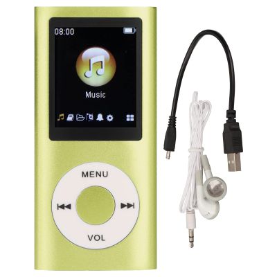 MP3 Player with Lossless Sound, 1.8-Inch LCD Screen, Voice Recorder, and HiFi Audio