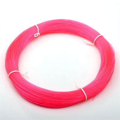 Extra-Thick Fishing Line, 100 m, 0.6–1.8 mm, Nylon Monofilament, Pink, Size 18