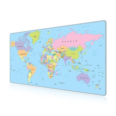 LL-COEUR World Map Extended Mouse Pad, 900 x 500 x 3 mm