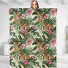 dhakalrlde Aesthetic Tiger Throw Blanket, Plush, Soft, Cozy, Lightweight, Warm and Fuzzy, 50 x 60 in view 1