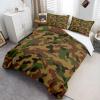 XCQHZYQ 3-Piece Camouflage Green Bedding Set, 180 x 200 cm view 4