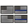 Ericetion American Flag Patches, 4 Pieces, Embroidered Iron-On/Sew-On view 2