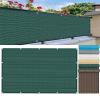 Dark Green Balcony Privacy Screen, 1 x 9.4 m view 1