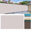 Balcony Privacy Screen 0.95 x 7.2 m, White view 1