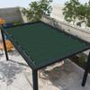Customizable Rectangular Shade Sail 290 x 400 cm, Dark Green, 98% UV Protection view 2