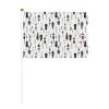 Printed Mini Stick Flags, 6- or 10-Pack view 1