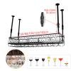 Rustic Industrial Adjustable Hanging Wine Rack view 2