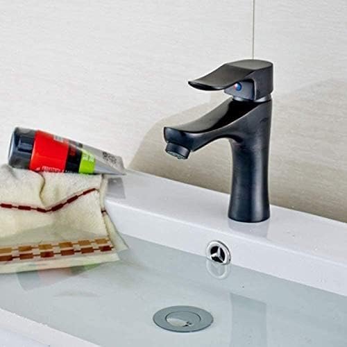 Kitchen Faucet, Modern Brushed Bronze Bathroom Sink Faucet, Single-Handle Basin Mixer
