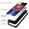 Sinyunron Case Compatible with Oppo A31 2020, 2-in-1 Hybrid Case with Metal Back, Colorful Lanyard, Dream Catcher view 4