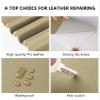 ZNQNDSR Faux Leather Repair Kit, Self-Adhesive Vinyl Patch, Gray, 39.3 x 54.3 in view 3
