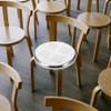 Holibanna Round Stainless Steel Bar Stool Replacement Seat, Reinforced, Silver view 3