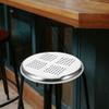 Holibanna Round Stainless Steel Bar Stool Replacement Seat, Reinforced, Silver view 4