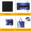 Xiputvl 3D Wolf-Print Waterproof Foldable Picnic Blanket, 148 x 148 cm view 3