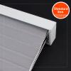 Double-Layer Roller Blinds, Light-Filtering Zebra Shades for Day and Night, B, 110 x 180 cm view 2