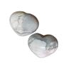 MCQWOMFQAK Natural Quartz Crystals, 2 Pieces, White-Turquoise Heart Stones view 1