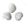 MCQWOMFQAK Natural Quartz Crystals, 2 Pieces, White-Turquoise Heart Stones view 4