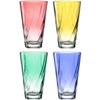 LEONARDO HOME TWIST Drinking Glass Set, 4-Piece, 300 ml view 1