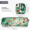 NTVOWPZO Pencil Case, Large Pencil Pouch with Mailbox Illustration, Green and Brown Polka-Dot Pattern view 4