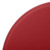 Eglooh Atlante Round Leather Desk Mat, Light Red, 60 x 60 cm view 2