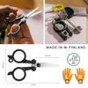 Fiskars ReNew Folding Travel Scissors, 11 cm view 2